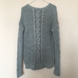 LA Hearts Pacsun teal sweater